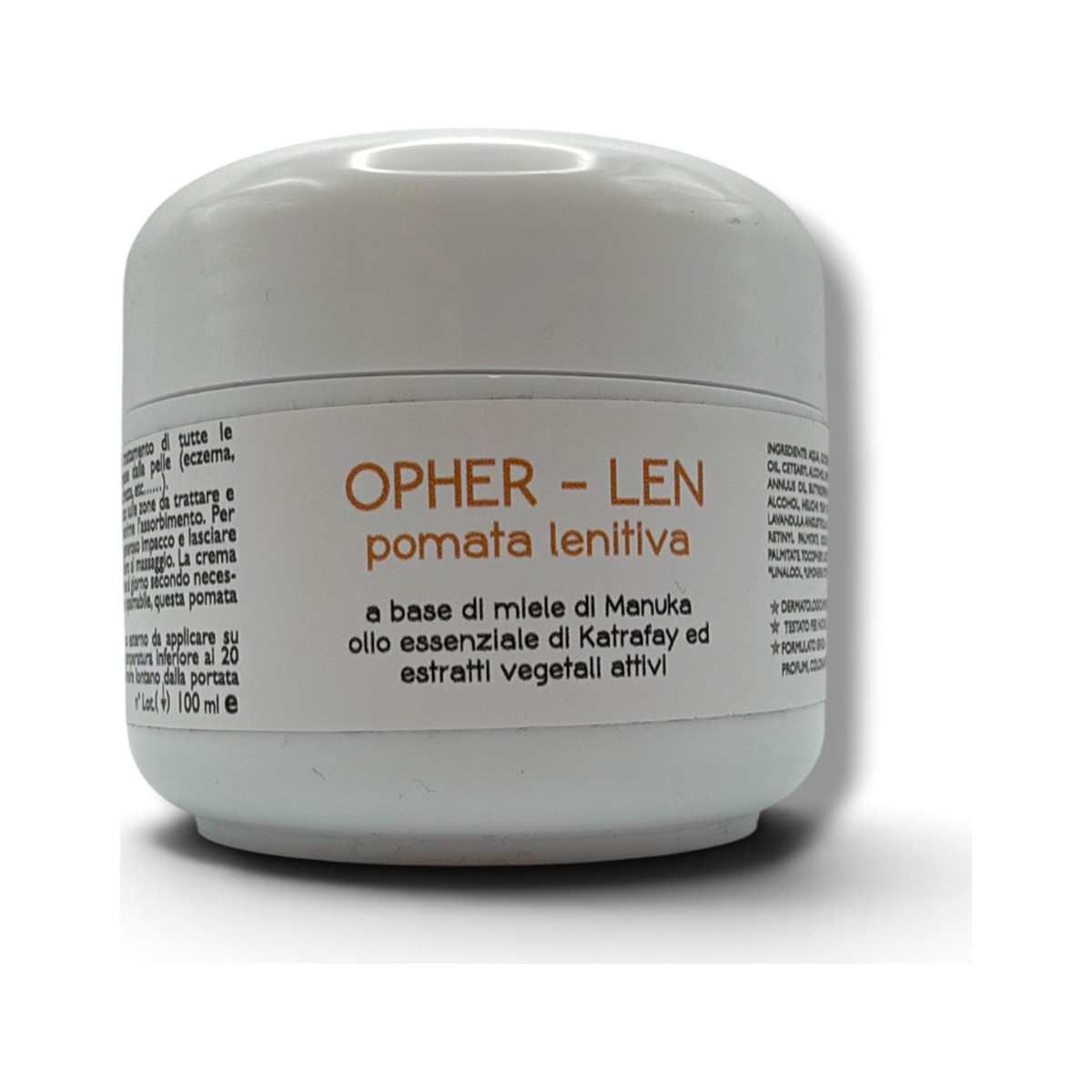 Opher-Len Pomata Lenitiva con Miele di Manuka