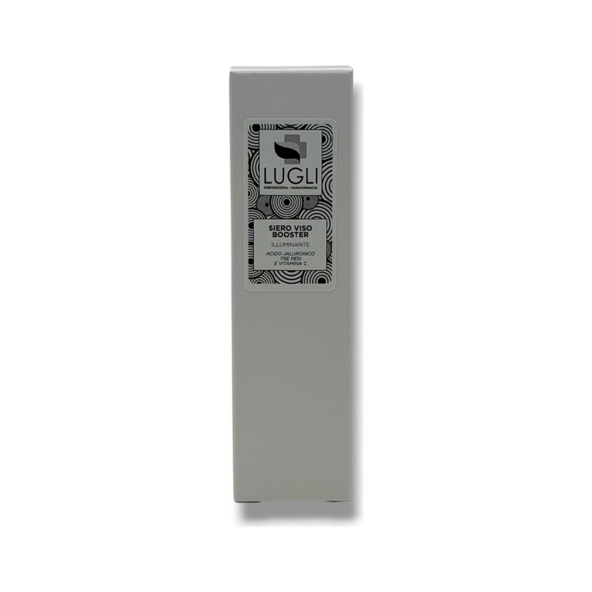 Siero Viso Booster Illuminante Acido Jaluronico tre pesi e Vitamina C — 30 ml